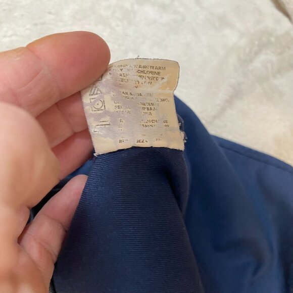 Dickies Men's Work Shirt 2XL Navy Blue Short Sleeve Button-Up Vintage - Picture 7 of 9